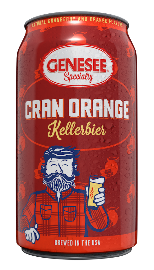 Genesee Cran Orange Kellerbier can