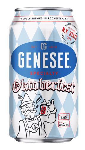 A can of Genesee Oktoberfest