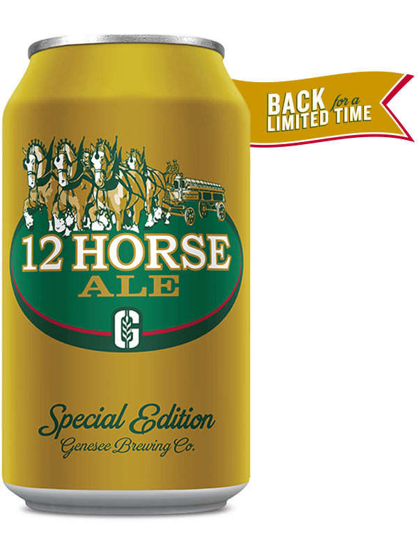 Genesee 12 Horse Ale can