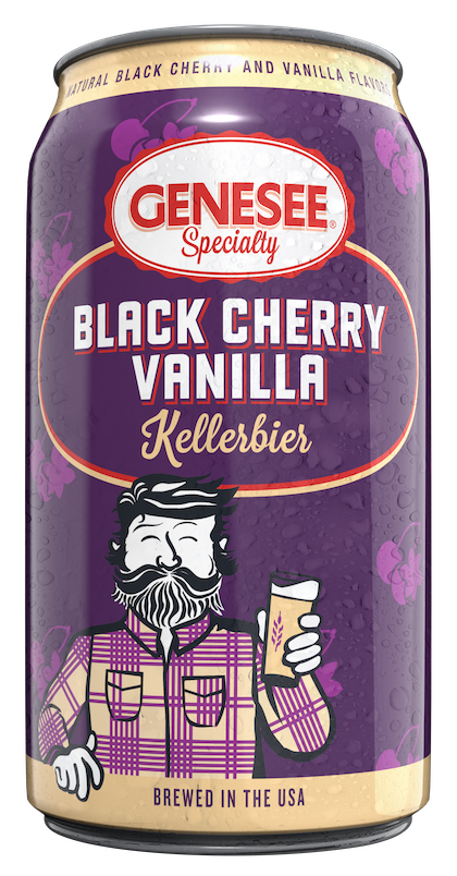 Genesee Black Cherry Vanilla Kellerbier can