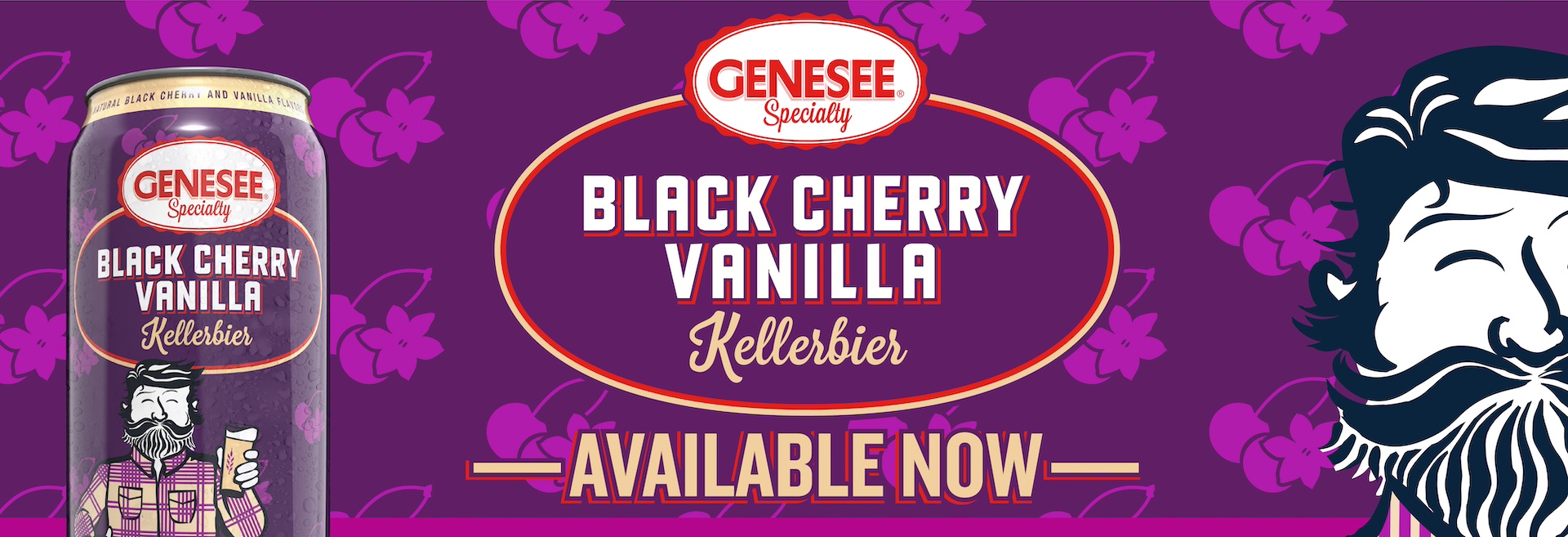 Genesee Black Cherry Vanilla Kellerbier